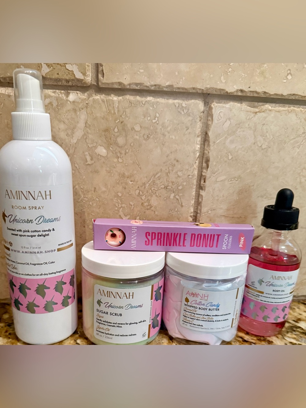 Aminnah body care bundle set